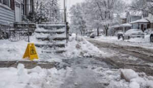 Hausbesitzer zahlt für Glatteis-Unfall – vor dem Haus: Winterdienst hatte nicht geräumt